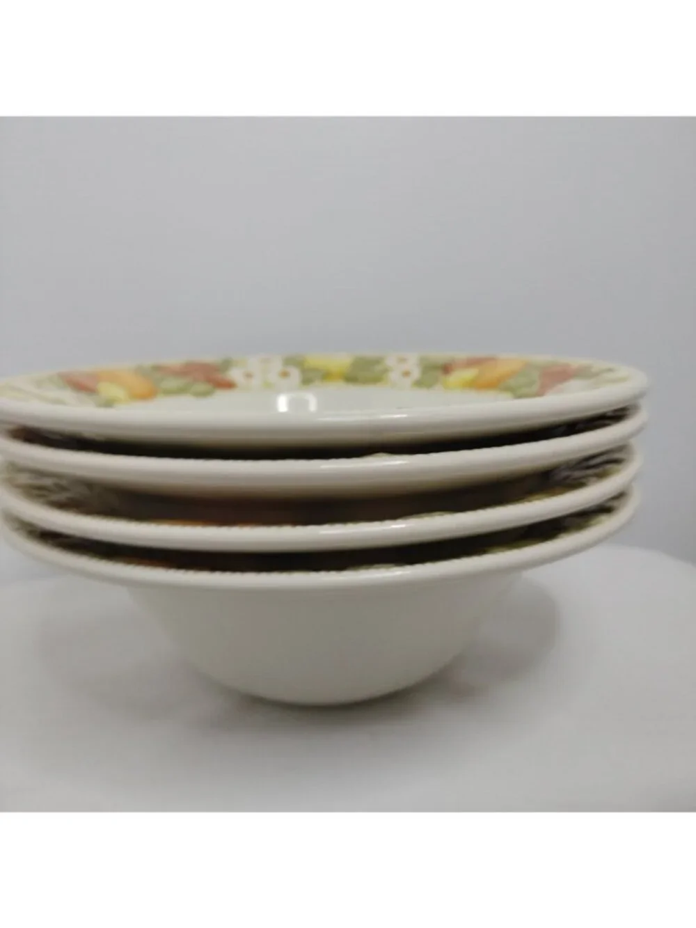Vintage Vernon Ware By Metlox Poppytrail Serving Bowl 7